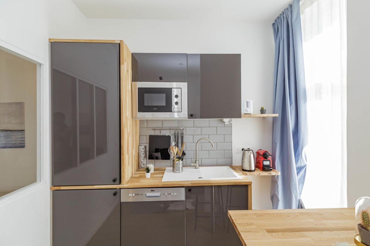 Nice 23 M Bright And Renovated Courtyard Side Paris Exterior foto